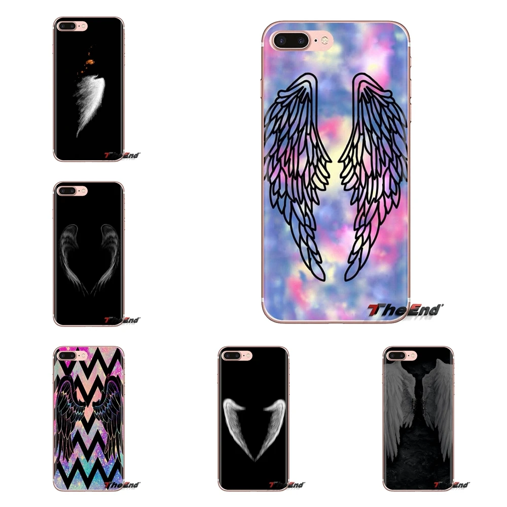 Pastel Angel Wing Art For Huawei Nova 2 3 2i 3i Y6 Y7 Y9 Prime Pro GR3 GR5 2017 2018 2019 Y5II Y6II Transparent TPU Cases Covers |
