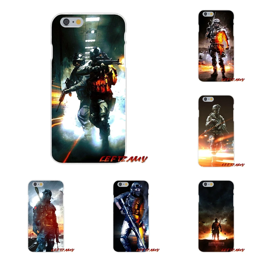 Тонкий силиконовый чехол для телефона Battlefield game 3 Samsung Galaxy S3 S4 S5 MINI S6 S7 edge S8 S9 Plus Note 2 4