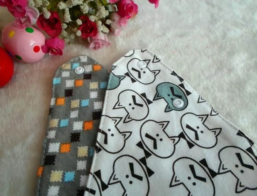 LONSANT Toddler Baby Bib Newborn Cartoon Cat print Pinafore Infants Saliva Towel Boys Girls comfy cotton | Детская одежда и обувь