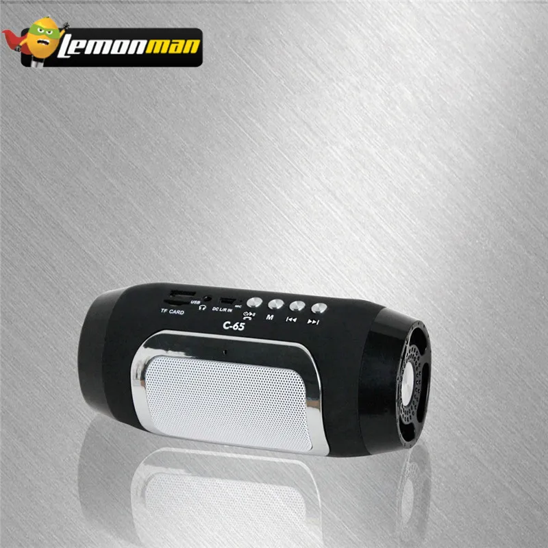 LemonMan HIFI Портативная Беспроводная bluetooth колонка стереозвук TF FM радио музыкальный