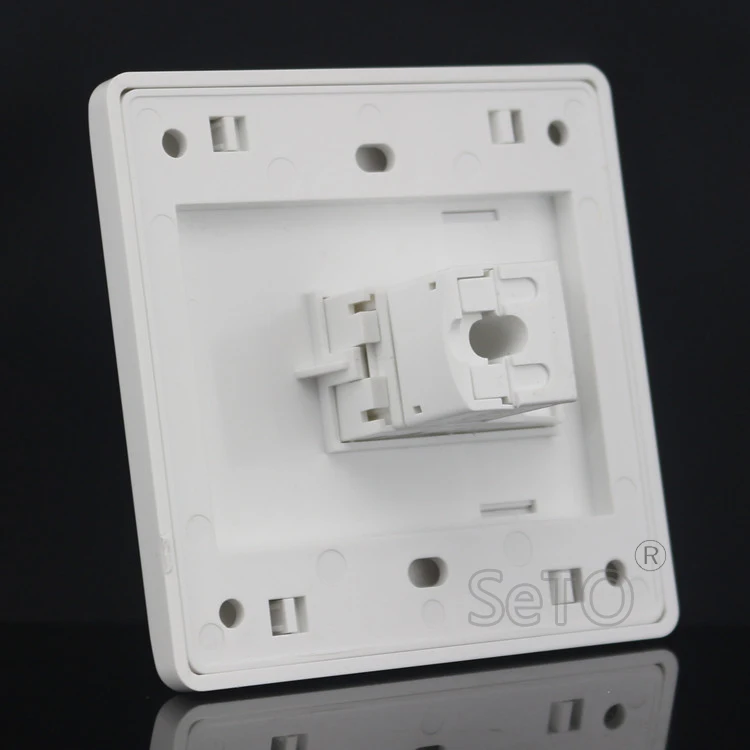 SeTo 86 Тип RJ45 Cat5e сетевая Ethernet LAN панель Выходная настенная пластина гнездо Keystone