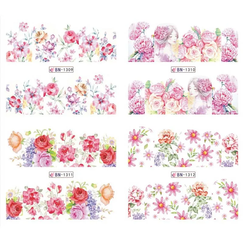 1 Набор стикер для ногтей|Стикеры и наклейки| |