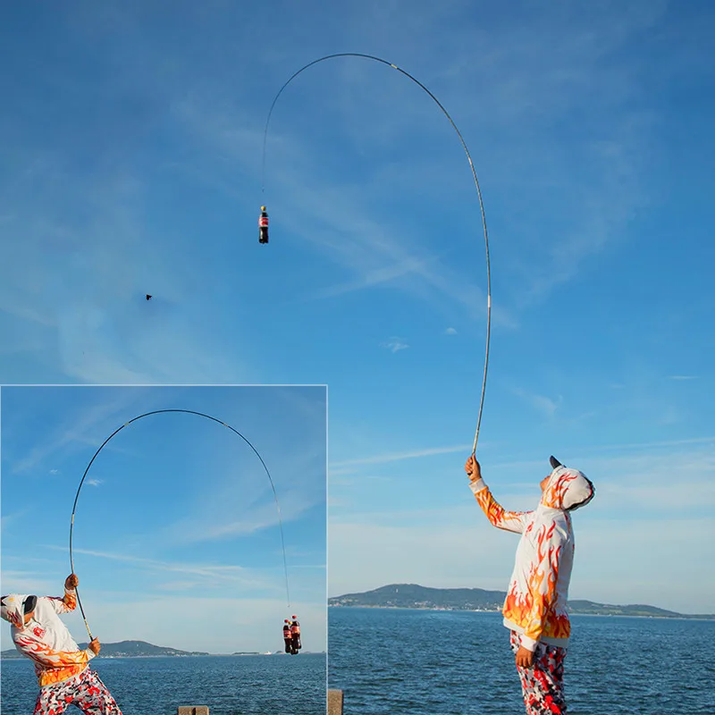 2.7m -5.4m High Carbon Fiber Taiwan Fishing Rod Ultra-light Super Hard 28 Tuning Fishing Olta Hand Canne Peche Carp Fishing Pole enlarge