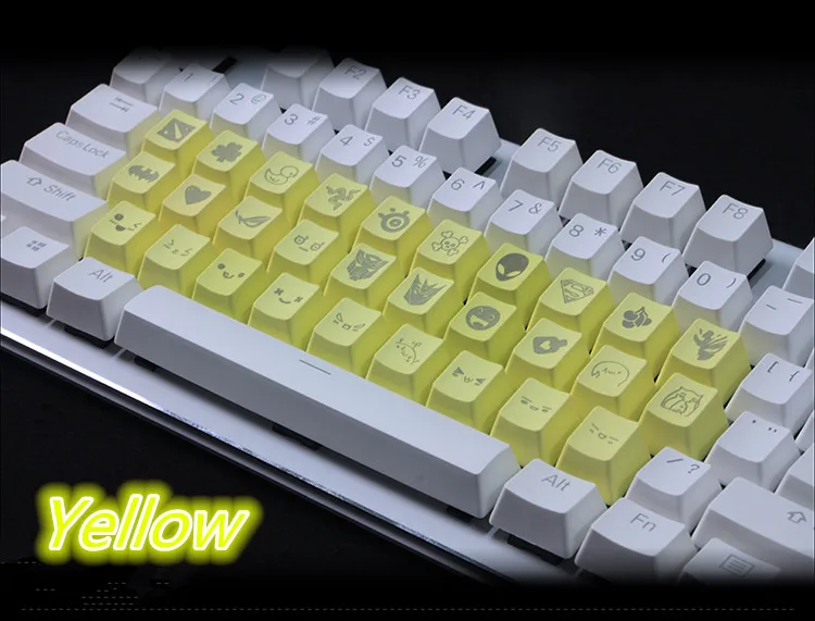MP толстые PBT Материал 29 Keycap Личность настройки Радий гриф красочные Cherry MX