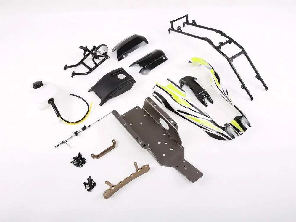 Rovan Q-BAJA Refitted Kits 2 (fit for Original Baja with Plastic Metal Cage) RC CAR 1/5 Scale Gas Parts 853222 | Игрушки и хобби