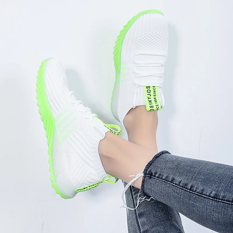 Теннисная обувь; женские кроссовки; дышащие теннисные туфли; Tenis Con Plataforma Mujer Femme Turnschuhe Feminino; спортивная обувь; белая Женская теннисная обувь