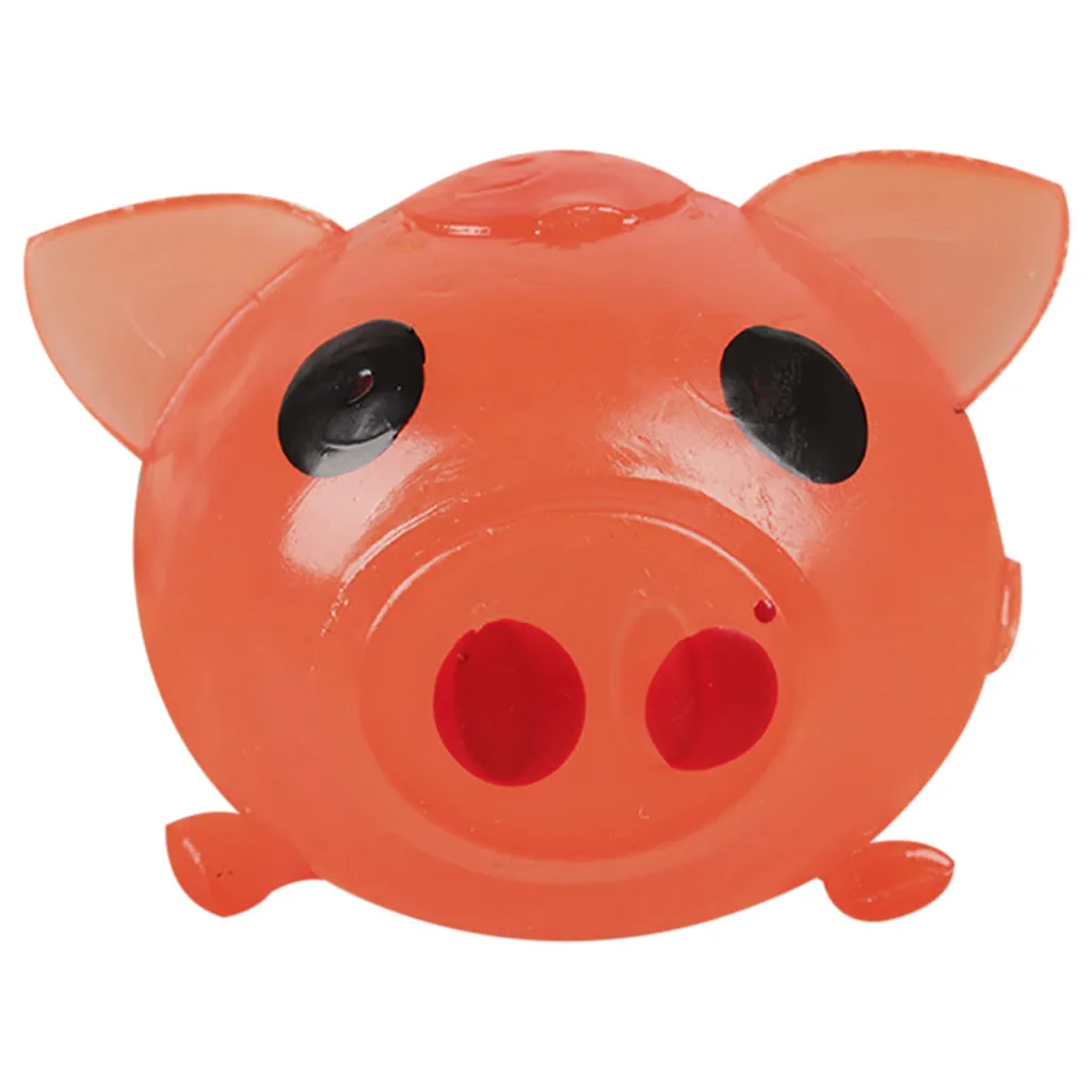 Смешанный Jello Pig Splat вода хлюпает медленно поднимающиеся дети для маленьких