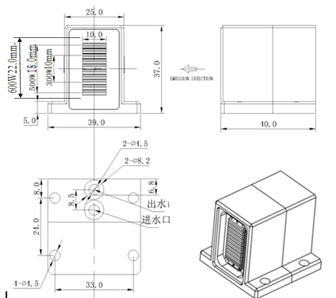 500W 808nm лазерный диод лазерная эпиляция Эпилятор Вертикальный Лазерный Диод