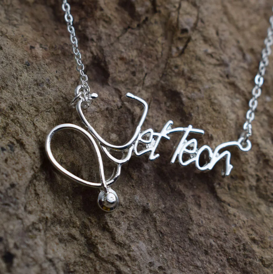 Sanlan ожерелье в виде стетоскопа медицинские украшения подарок для врачей