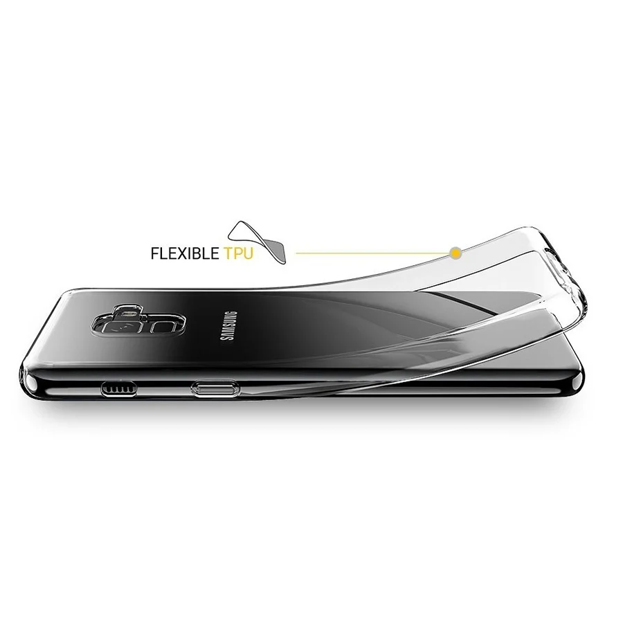 Ультратонкий Мягкий чехол из ТПУ для samsung Galaxy J6 Plus J4 Core J2 Pro J8 2018 J7 2017 J5 2016 J3 2015