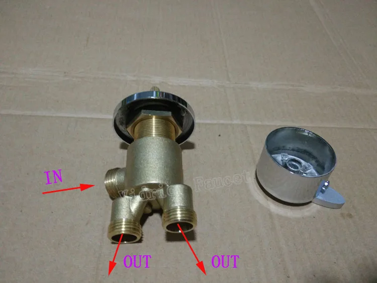 Смеситель для душа 1 в 2 смеситель ванны крана и спринкера душа|valve 1&quot|valve 1/2valve faucet