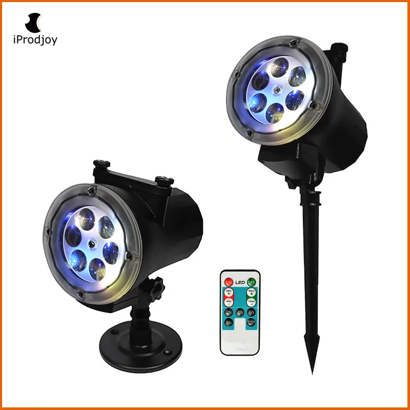 Уличное украшение для сада снежинка лужайка пятна Звездный проектор душ