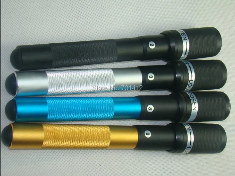 Высокое качество 100% Алюминиевый бильярдный удлинитель кия Push On Telescopic Cue Extension|pool