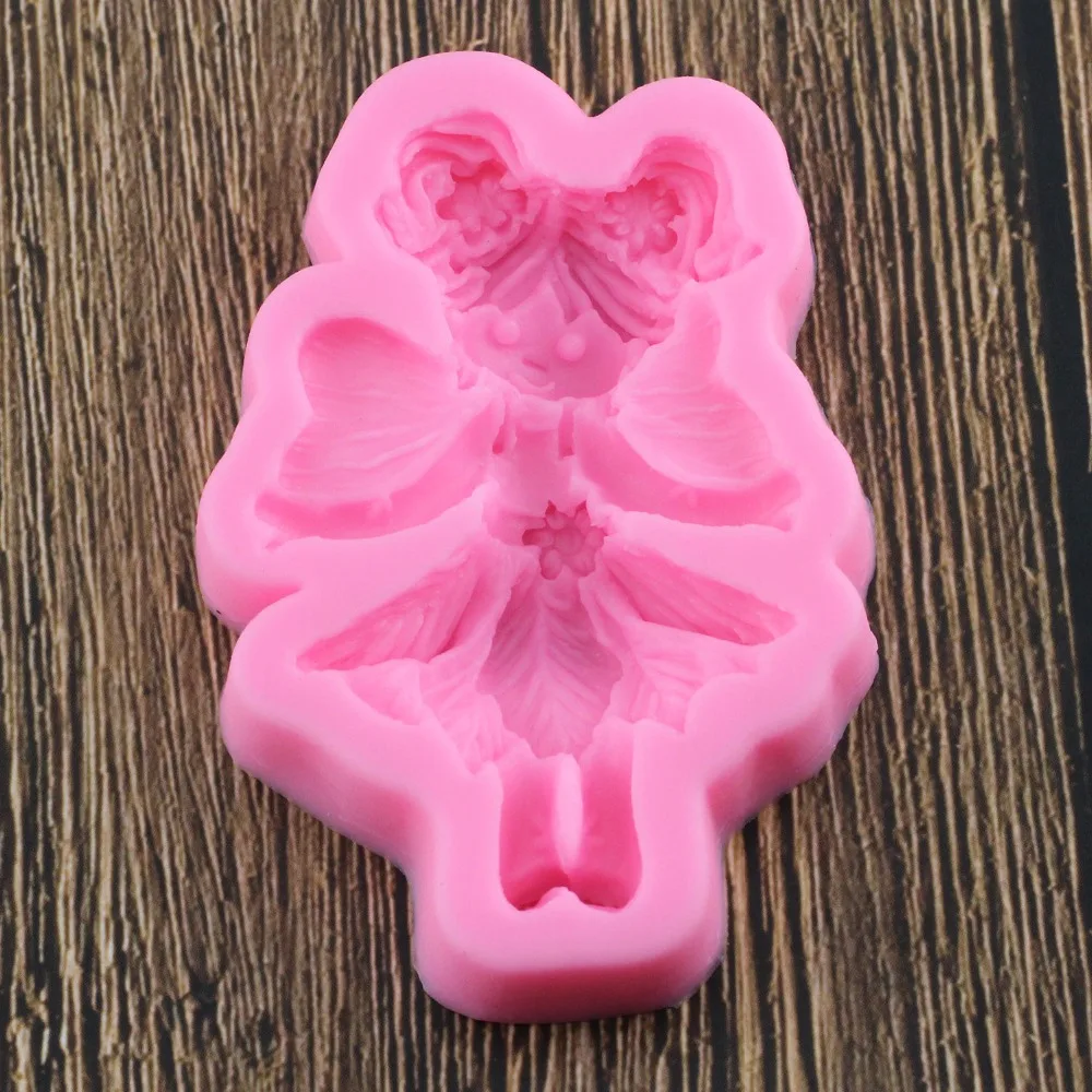 Красивая девушка формы для помадки инструменты украшения торта силиконовые
