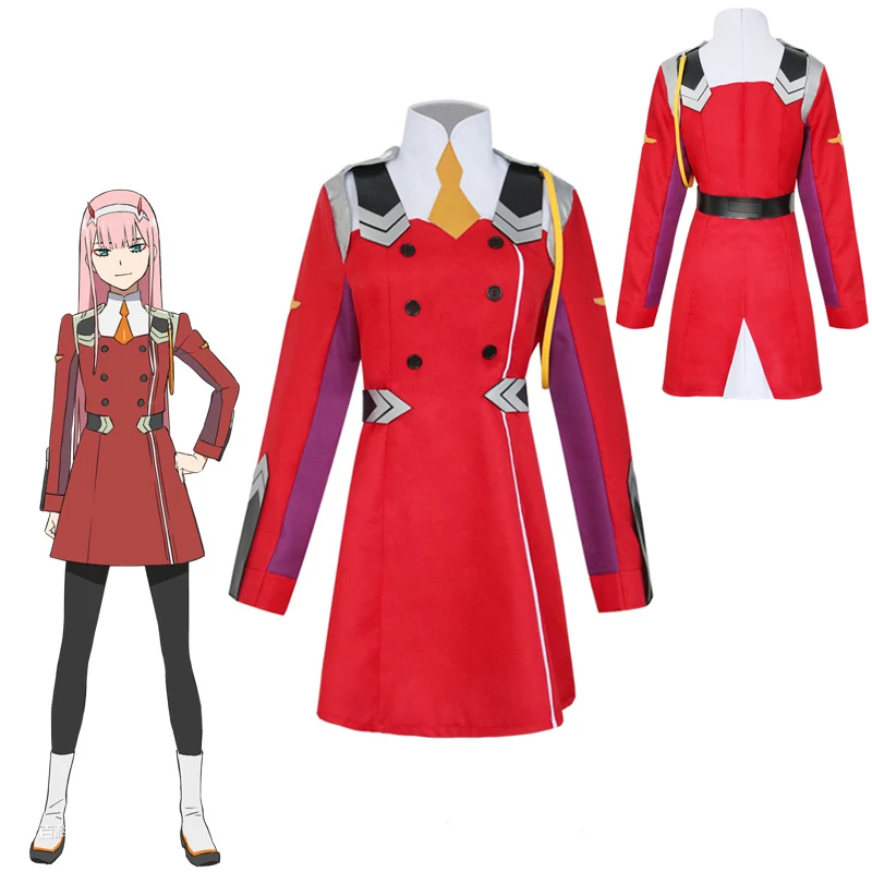 

Женский костюм для косплея из аниме «Zero Two»