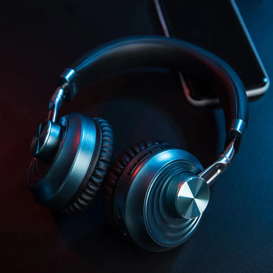 Беспроводные bluetooth наушники стереогарнитура для игр вращающиеся с