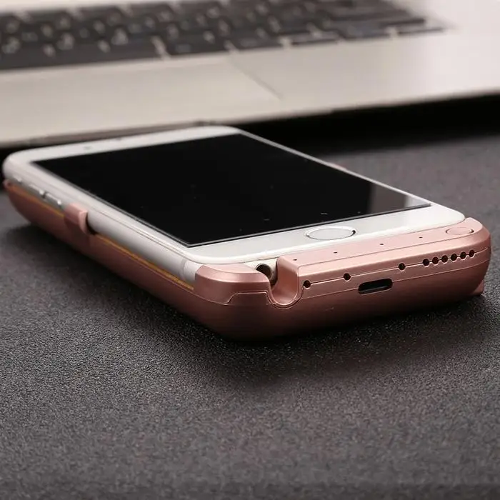 10000mA батарея зарядное устройство чехол для iPhone 6 7 8 6s батарея чехол банк питания зарядки чехол зарядное устройство Внешняя задняя упаковка с usb