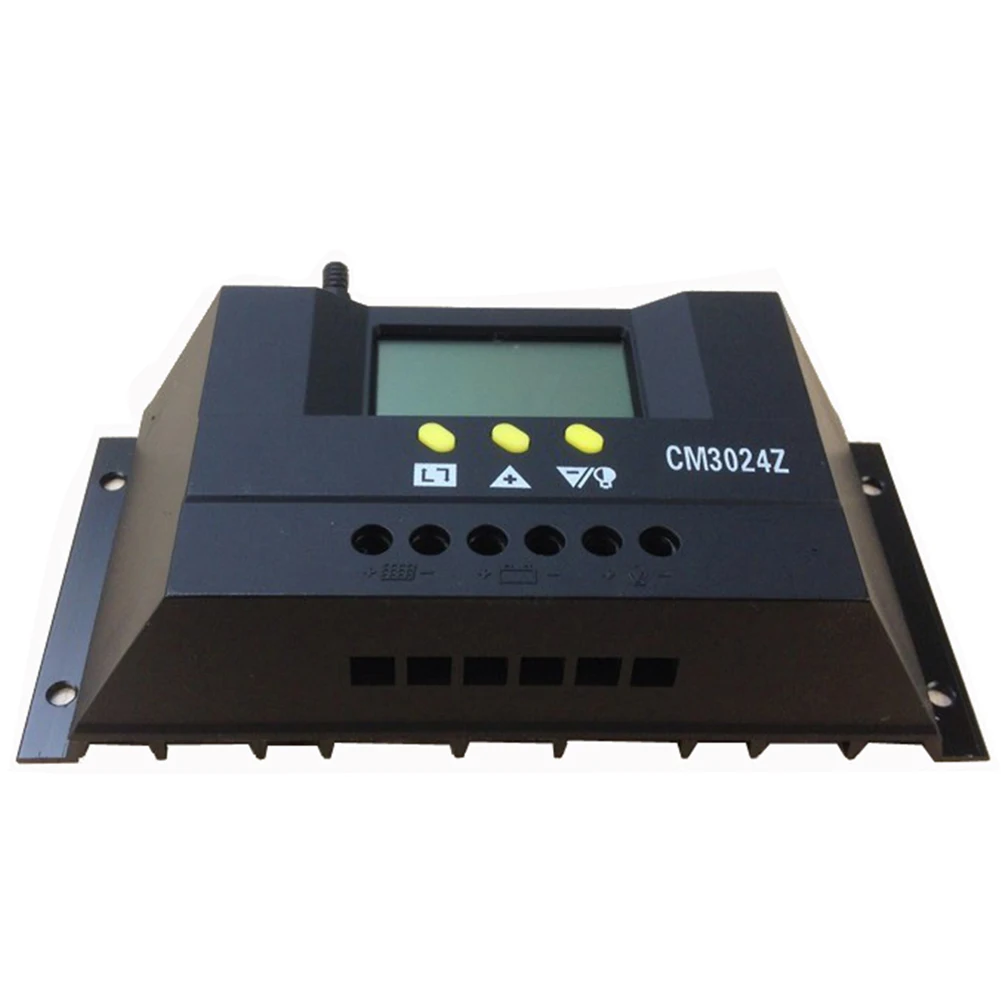 CM3024Z 12 В/24 В 30A Genetator режим зарядки Солнечный контроллер заряда напряжение