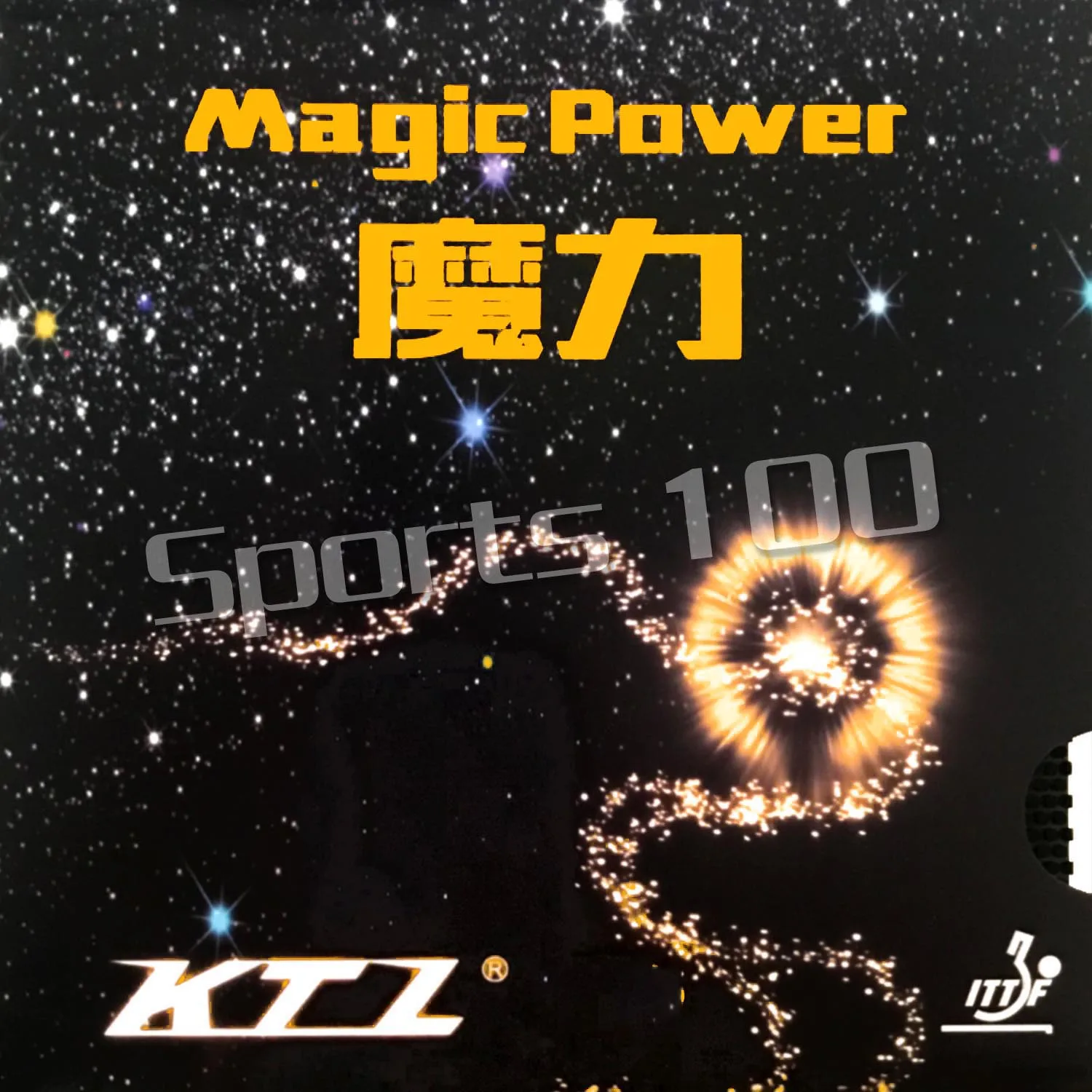 KTL Magic Power Half Long Pips-Out Table Tennis / PingPong Rubber with Sponge | Спорт и развлечения
