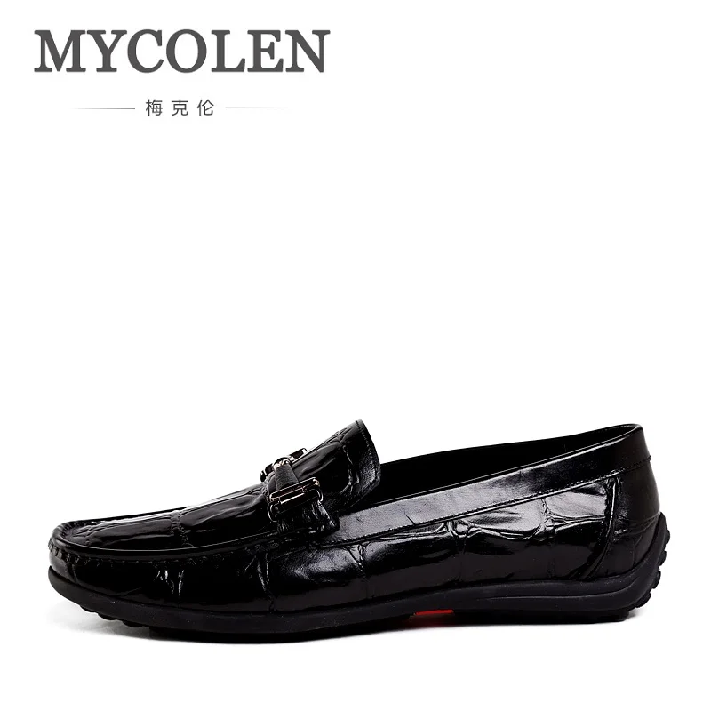 MYCOLEN/мужские лоферы Новая модная повседневная мужская обувь на плоской подошве с