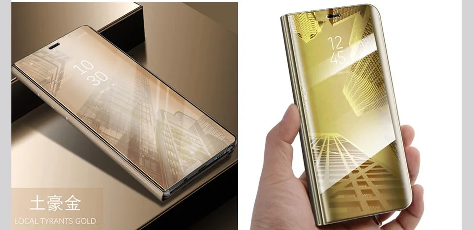 Роскошный смарт-чехол для samsung Galaxy S9 S8 Plus S7 S6 Edge, флип-чехол с подставкой, чехол s для samsung S9 Plus Note 8 5 4 3, чехол