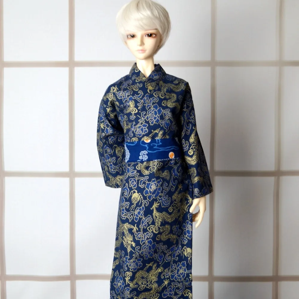 OOAK японский стиль кимоно наряды для 1/4 17 &quot44 см 1/3 24&quot высокий Мужской BJD MSD YOSD DK DZ