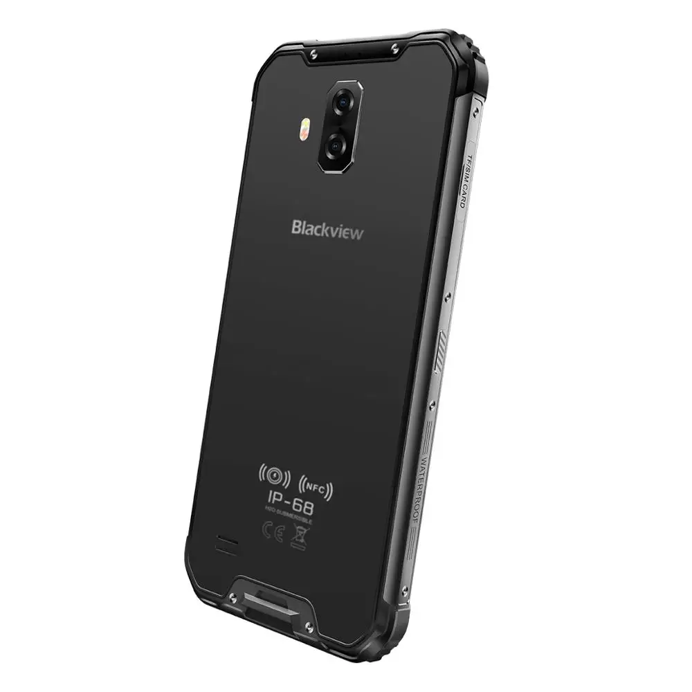 Blackview BV9600 водонепроницаемый мобильный телефон Helio P70 Android 9,0 4 Гб+ 64 Гб 6,2" 19:9 AMOLED 5580 мАч прочный смартфон