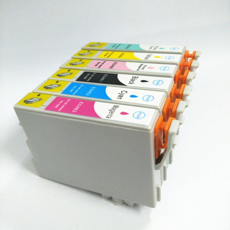 Совместимый картридж для EPSON Stylus Photo R200 R300 R340 R300M R320 RX500 RX600 RX620 RX640|Чернильные