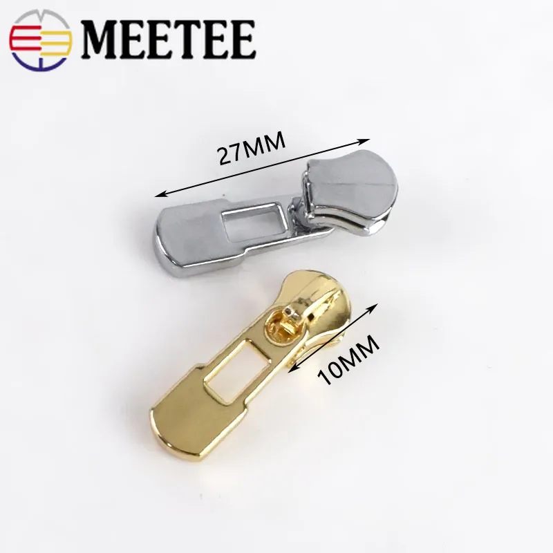 10 шт. 3# металлические ползунки для молнии для металлической молнии s сумки для одежды молния головы комплект для ремонта пошив одежды «сделай сам» Аксессуары KY825