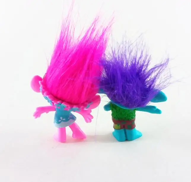 Фигурки троллей Poppy Branch Подарочные игрушки персонажи фильмов Troll Рождество день