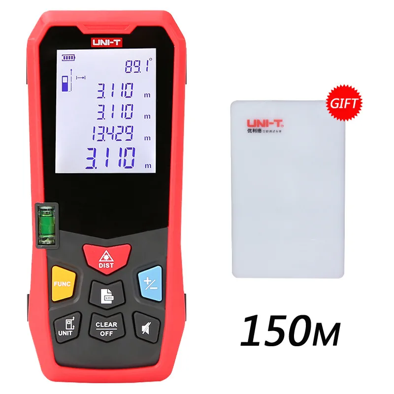 UNI-T лм серии лазерный дальномер; LM40/LM50/LM60/LM80/LM100/LM120/lm150лазерный дальномер/Лазерная электронная линейка - Цвет: LM150(150m)
