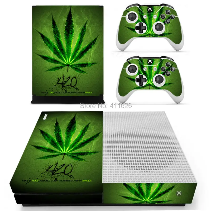 OSTSTICKER Новое поступление Наклейка Обложка для XBOX ONE S Microsoft консоль контроллер
