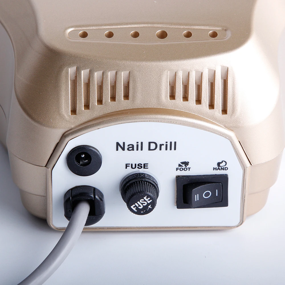 Набор электрических насадок для маникюра и педикюра с машиной фрезеровки 30000/20000 об/мин для работы с ногтевыми пластинами и дизайном.