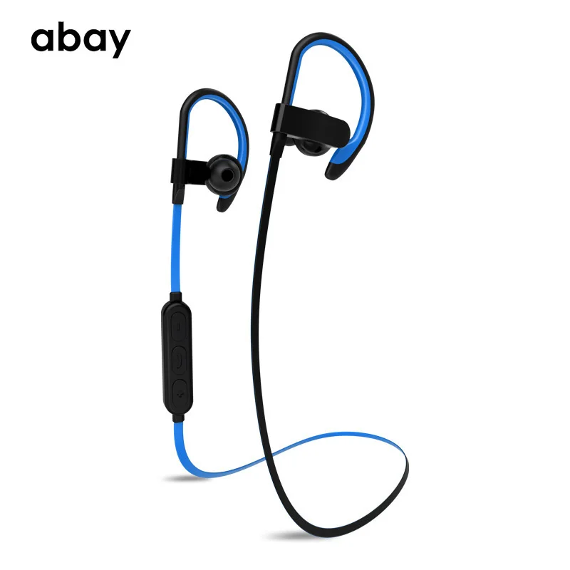 Bluetooth Беспроводные наушники с микрофоном водонепроницаемые IPX6 супер бас