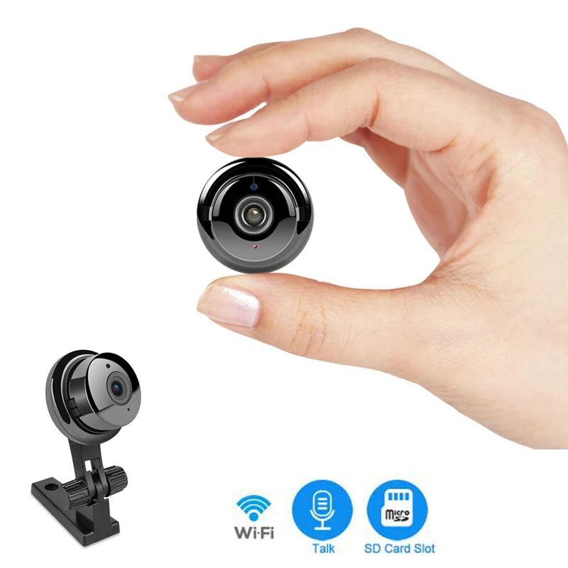 720P HD 360 широкоугольная беспроводная камера виртуальной реальности МП Мини Wi Fi
