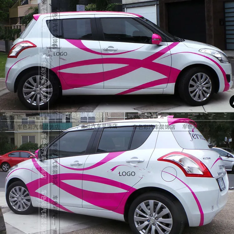 

Любимая женская НАКЛЕЙКА НА ВЕСЬ кузов автомобиля для Suzuki Swift Z2CA808