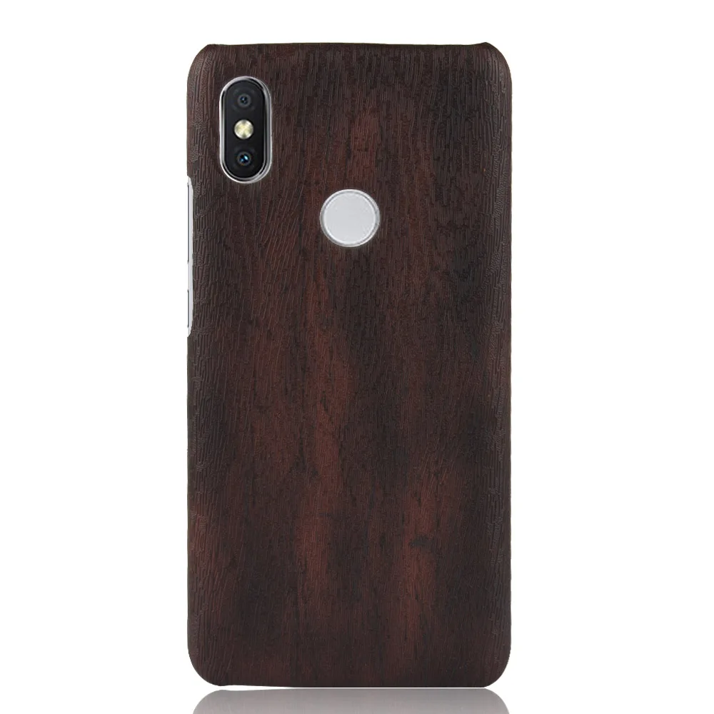 Чехол для Xiaomi Redmi S2 чехол S 2 жесткий кожаный Ретро из поликарбоната с текстурой
