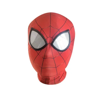 Iron spider mask A Для взрослых и детей «Железный человек», «Человек-паук», костюм «Человек-паук»; далеко от дома Питер Паркер Косплэй костюм супергерой zentai Боди Комбинезоны для женщин - Цвет: Iron spider mask A