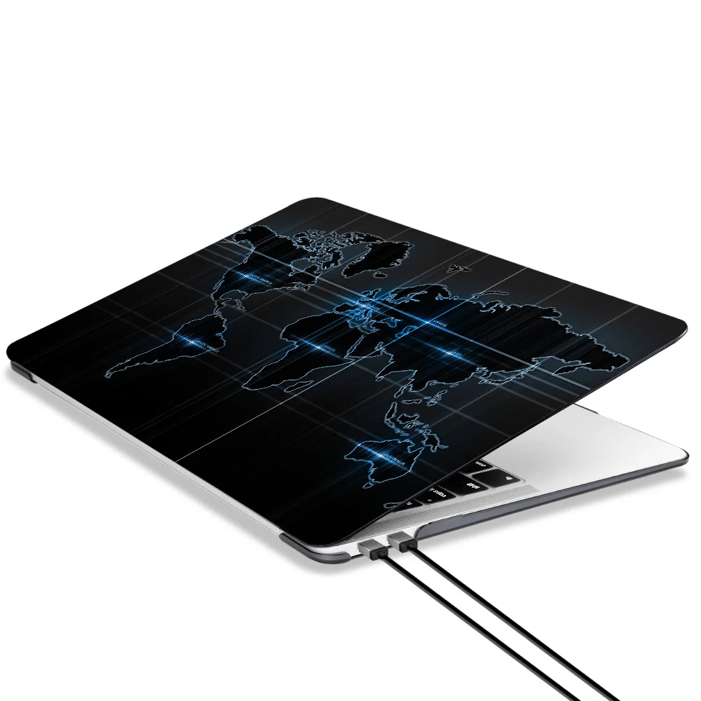 Чехол для ноутбука MacBook Air Pro Retina 12 13 15 16 дюймов A2141 A2338 A2289 2020 A2179 A2337 A1932 пластиковый