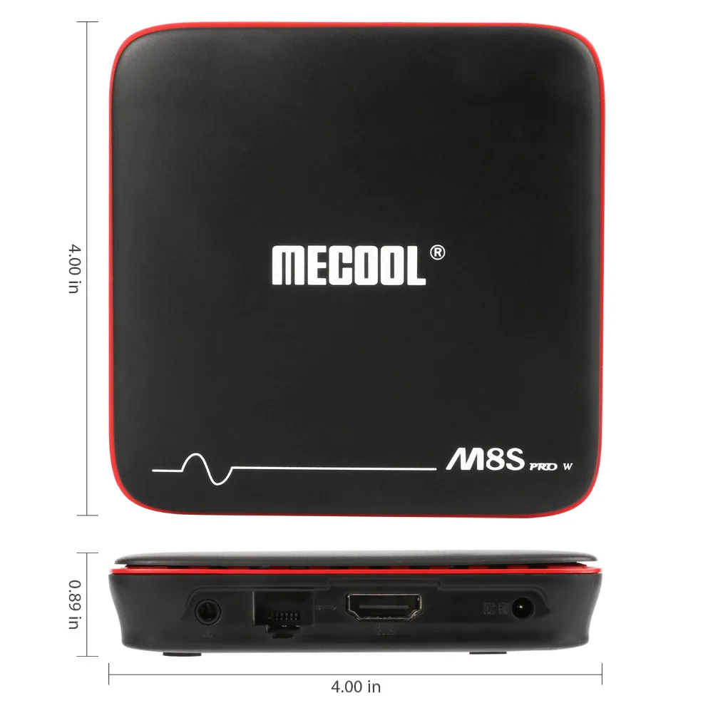 M8S Pro + Smart tv BOX Android 7 1 беспроводной медиаплеер UHD S905 четырехъядерный 2 ГБ/16 ГБ 4K HDMI TF