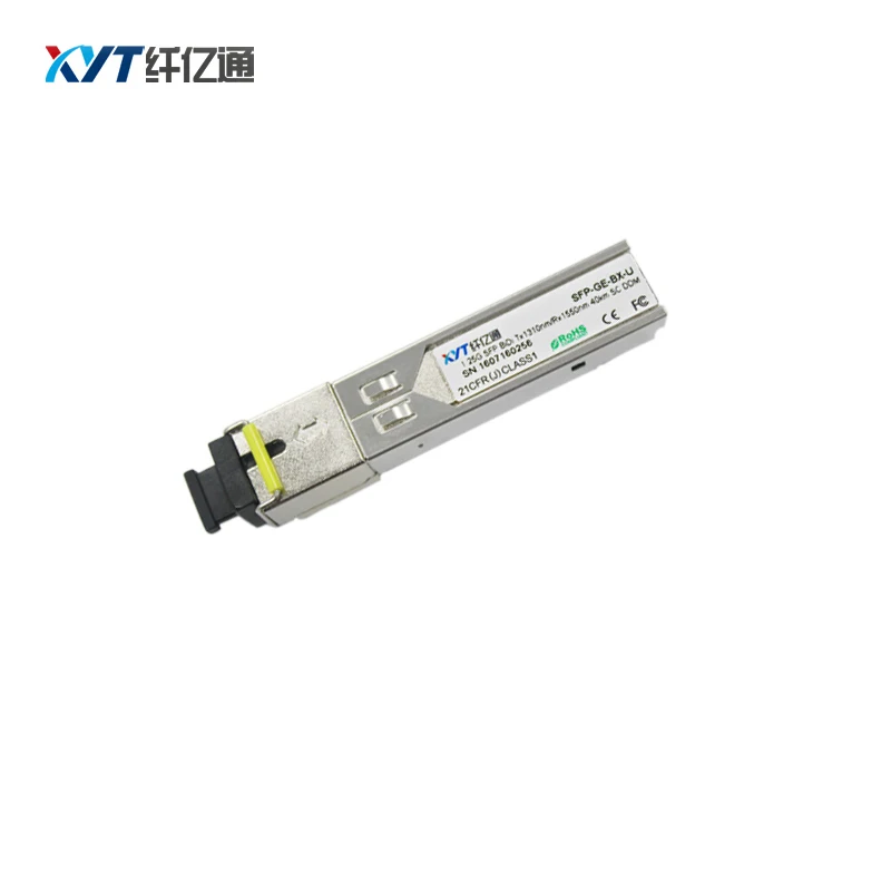 1 пара Comaptible с TP-Link Ruijie D-link JUNIPER 155M 1310/1550nm SC волоконно-оптический SFP трансивер 40 км DDM