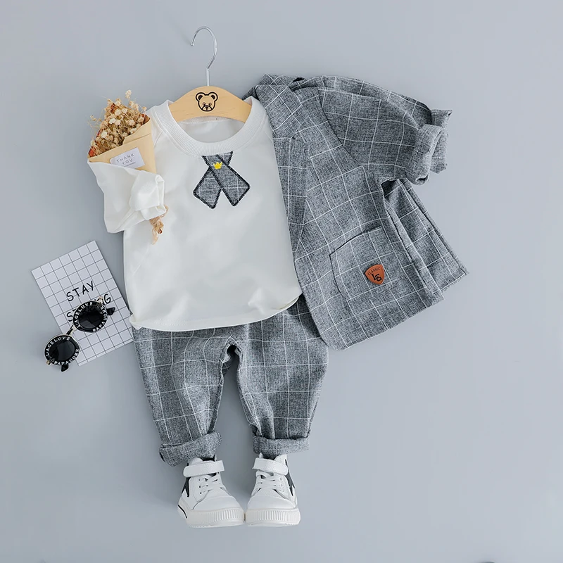 0-3a half boys suits 5-8months 1 babies pure cotton autumn children's baby clothes kids fashion clothing enfant | Детская одежда и