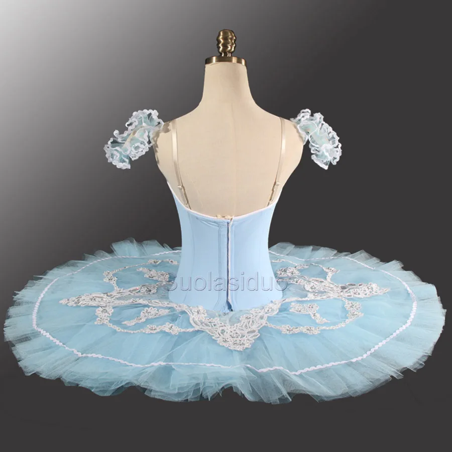 Синяя профессиональная балетная пачка классическая для выступлений Одежда