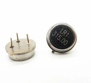 

YYT Round 315MHZ filter resonator SAW oscillator R315A TO-39 3 feet Hot sale