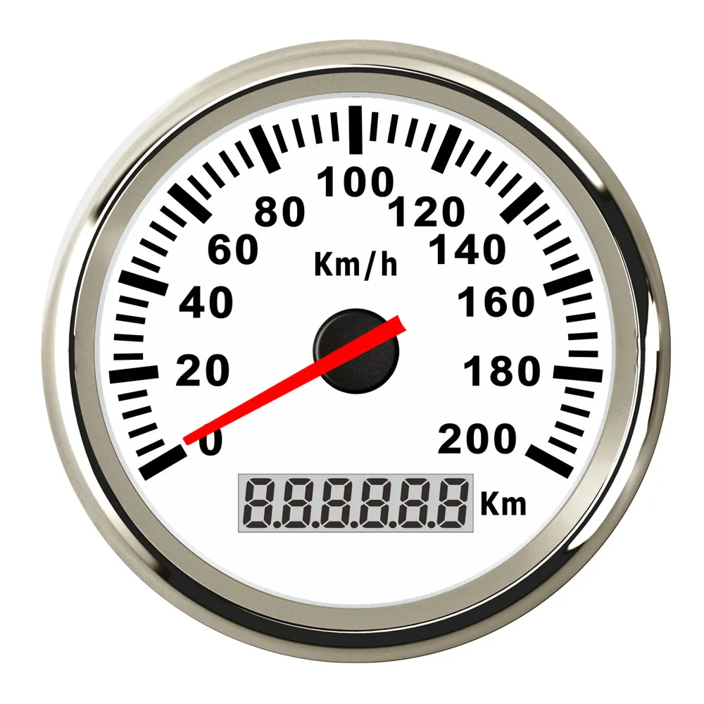 Водонепроницаемый универсальный gps Спидометр 120 км/ч, 200 км/ч лодочный Автомобильный спидометр с подсветкой