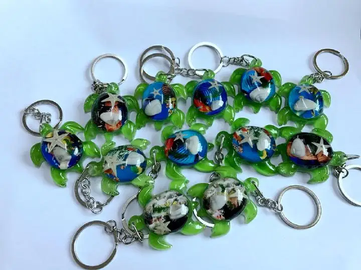 12 брелок Зеленая Черепаха модные популярные Стильные украшения|fashion keychain|keychain