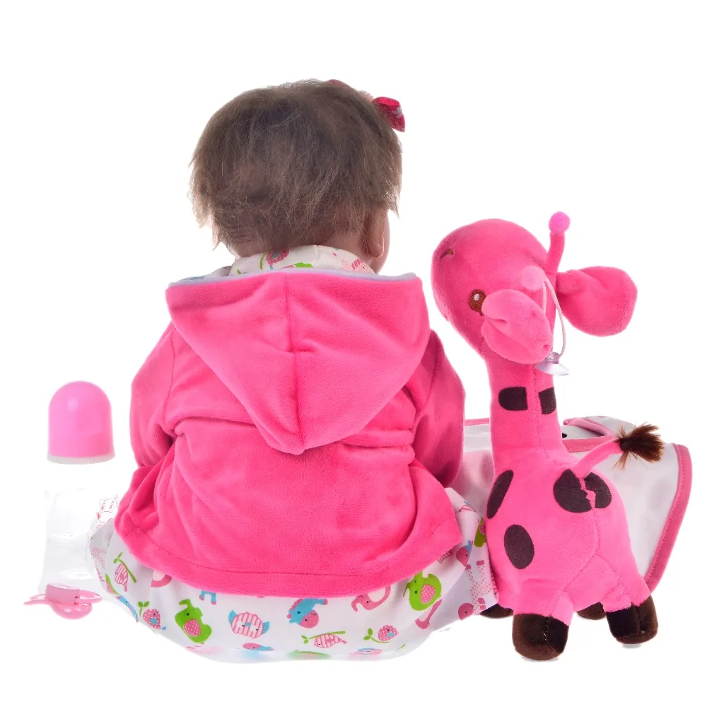 Кукла реборн Мягкая силиконовая 22 дюйма коллекционная кукла младенец малыш