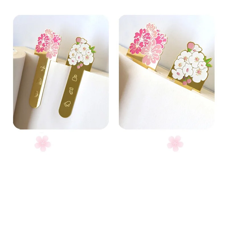 12 шт./лот суккулентные растения мини металлическая книга маркер винтажные