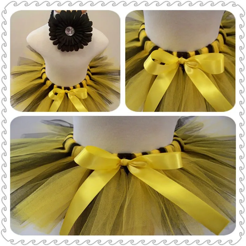 Разноцветные детские юбки ручной работы 100% пушистые с бантом в горошек для