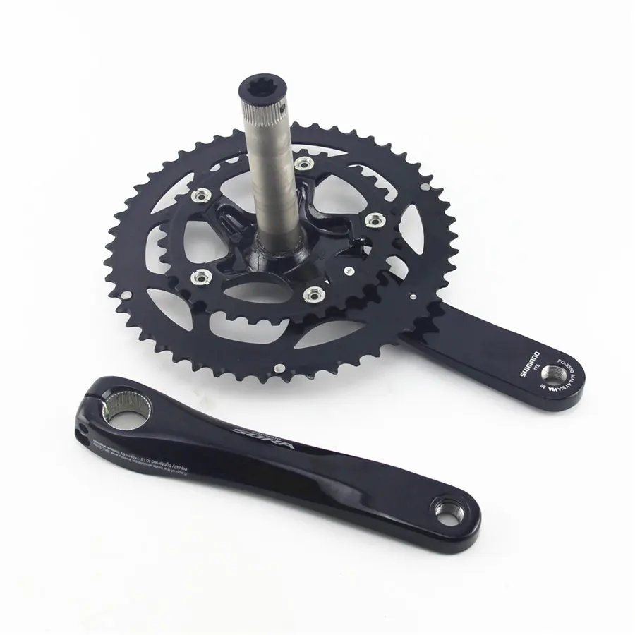 SHIMANO SORA FC 3550 шатун дорожный 3500 2x9 Speed 50 34T 175 мм|Шатун и передняя звездочка